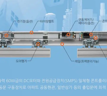 펜타포스자동문
