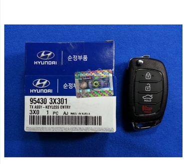 95430-3X301 폴딩키 / 아반떼MD차키 14년형